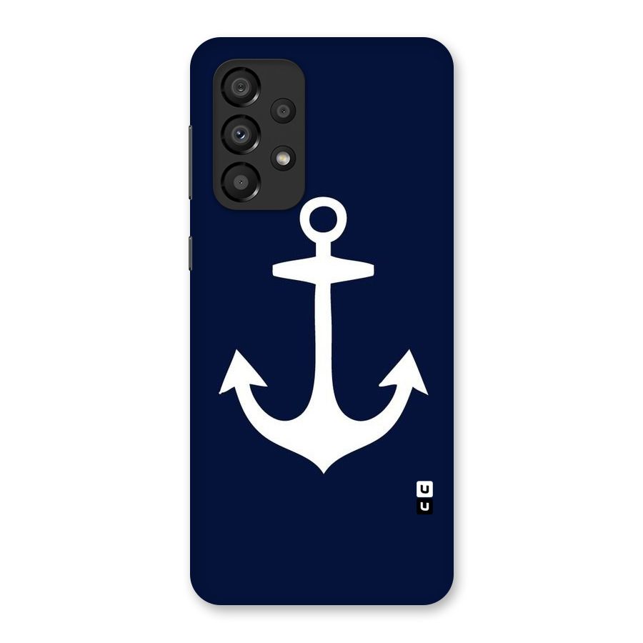 Stylish Anchor Design Back Case for Galaxy A33 5G