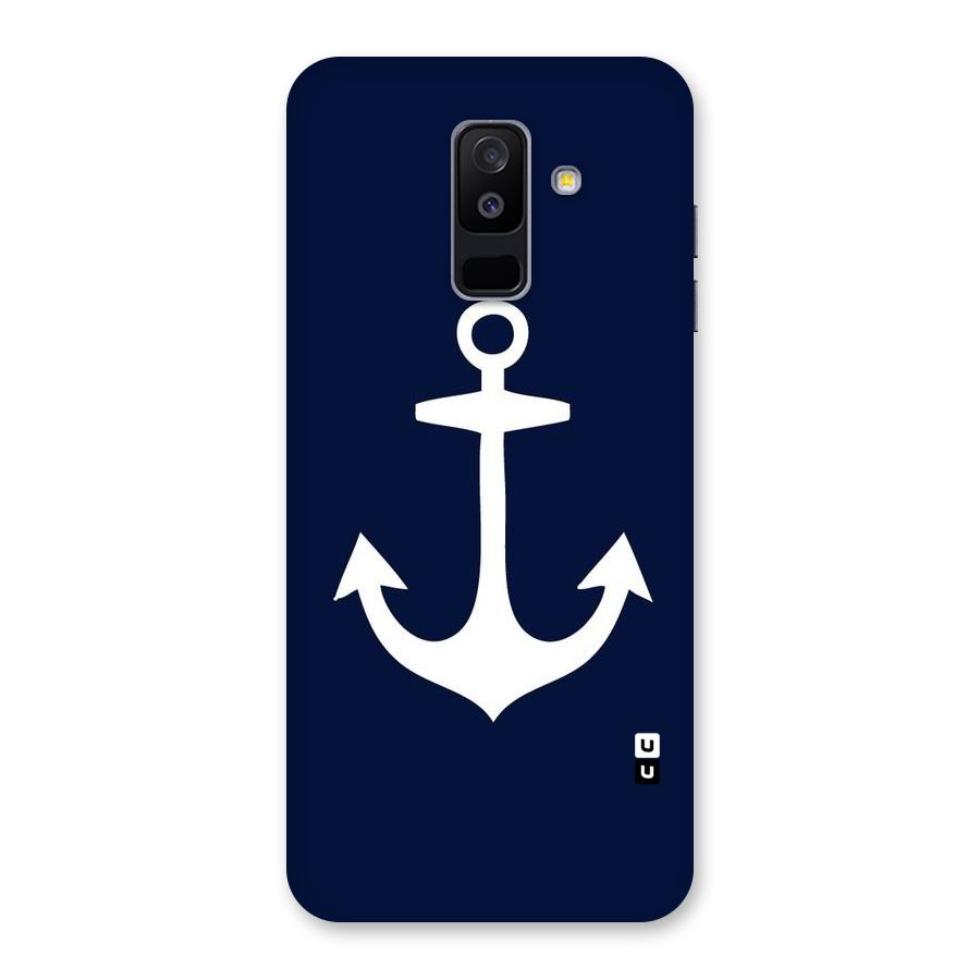 Stylish Anchor Design Back Case for Galaxy A6 Plus