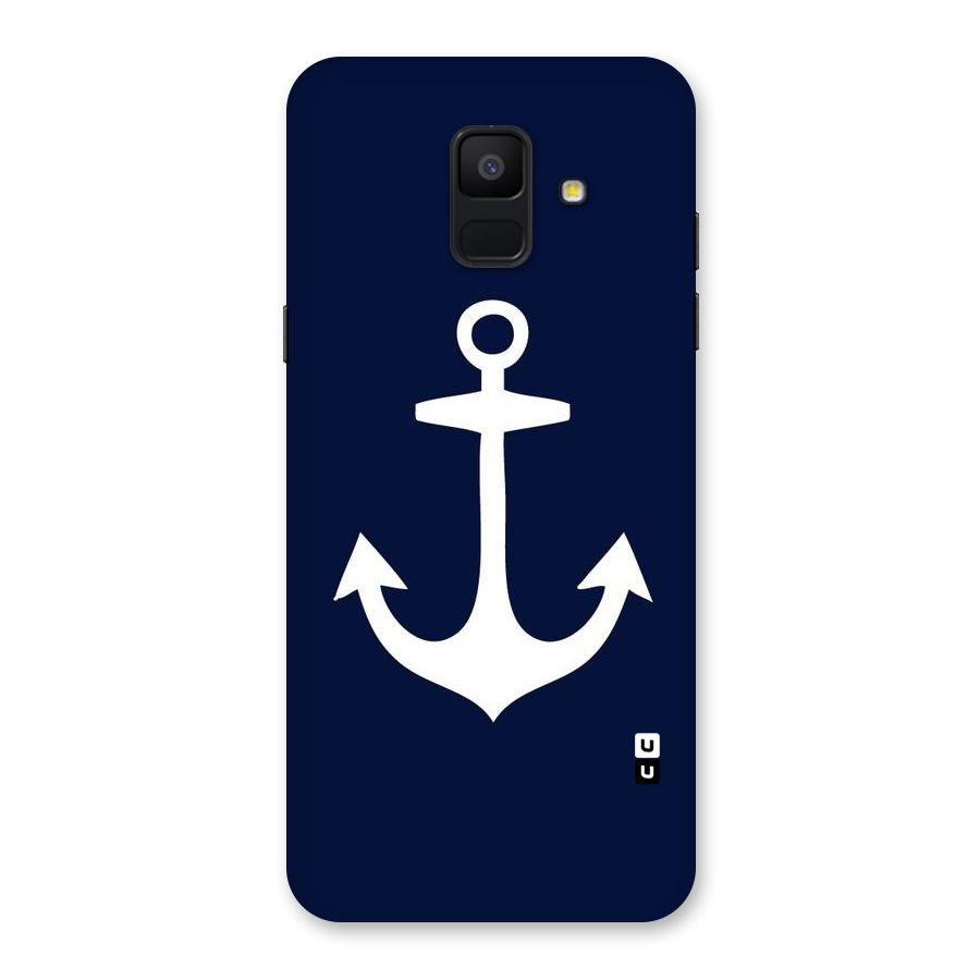 Stylish Anchor Design Back Case for Galaxy A6 (2018)