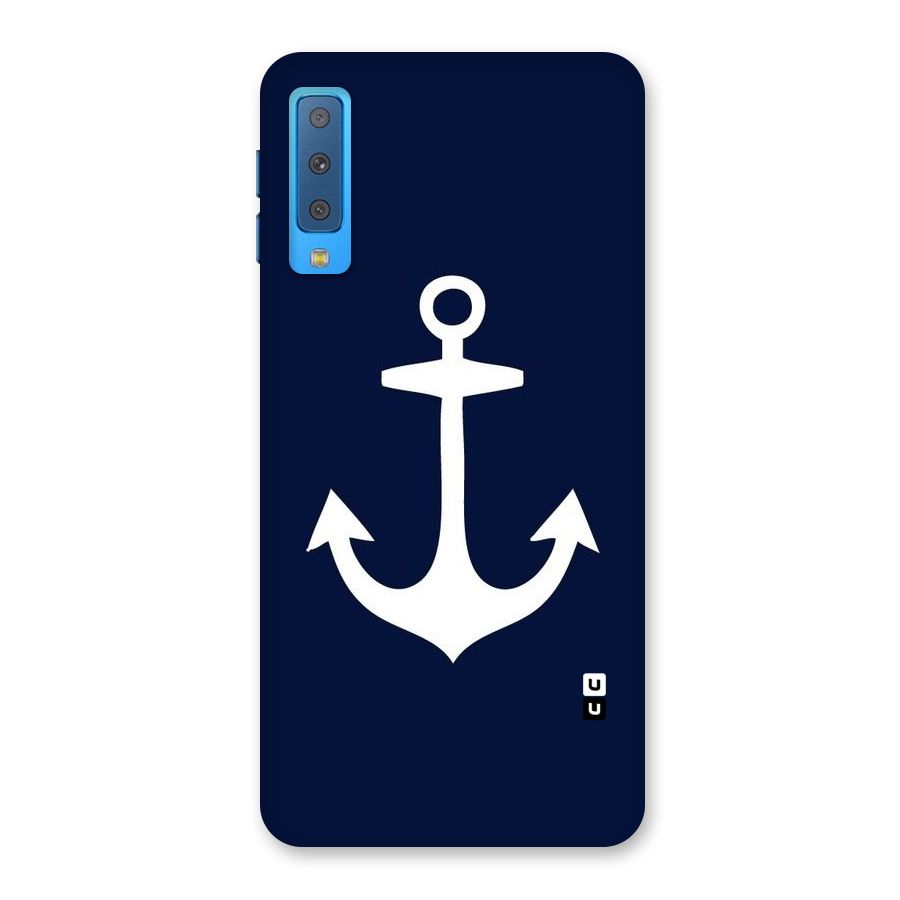 Stylish Anchor Design Back Case for Galaxy A7 (2018)