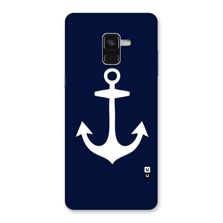 Stylish Anchor Design Back Case for Galaxy A8 Plus
