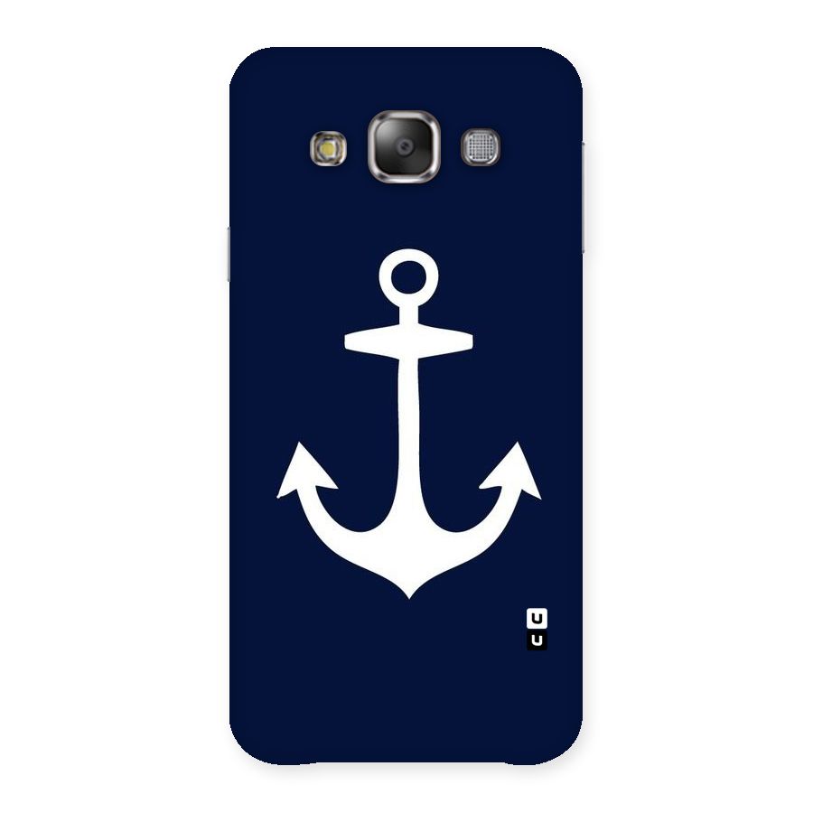 Stylish Anchor Design Back Case for Galaxy E7