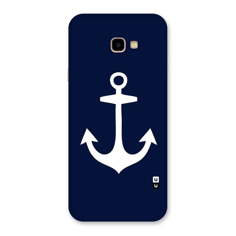 Stylish Anchor Design Back Case for Galaxy J4 Plus