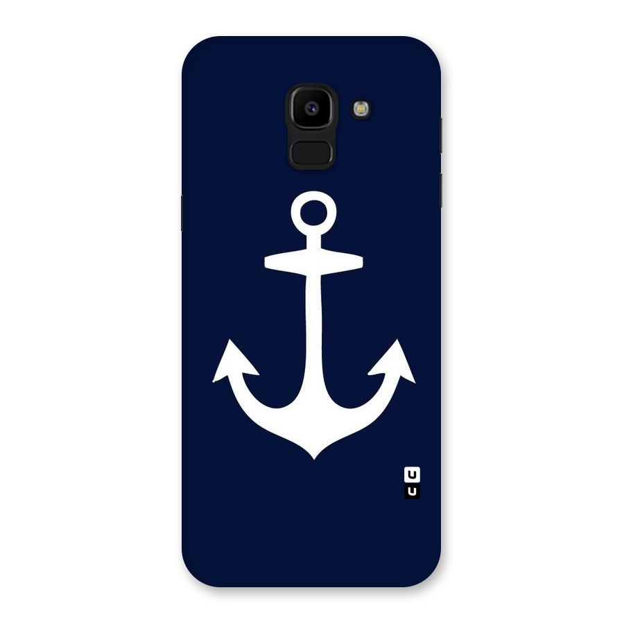 Stylish Anchor Design Back Case for Galaxy J6