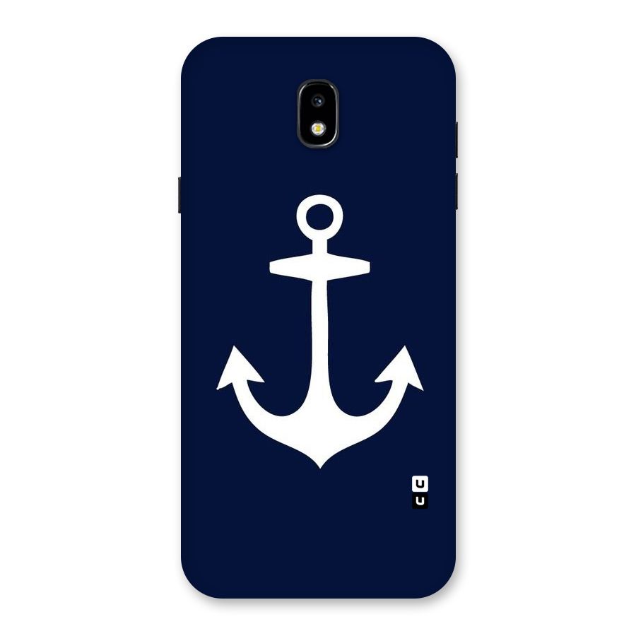 Stylish Anchor Design Back Case for Galaxy J7 Pro