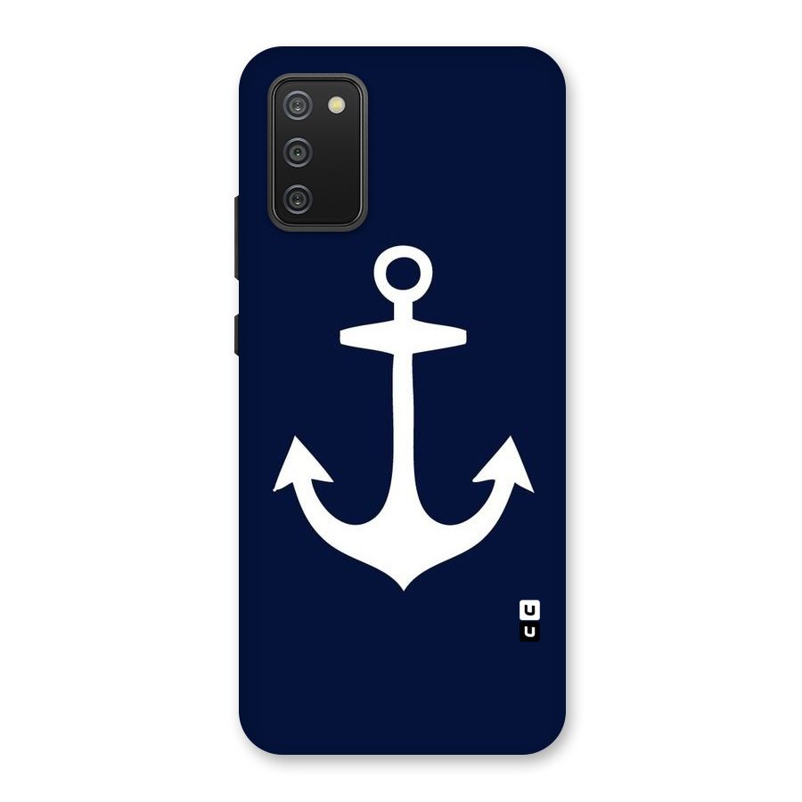 Stylish Anchor Design Back Case for Galaxy M02s