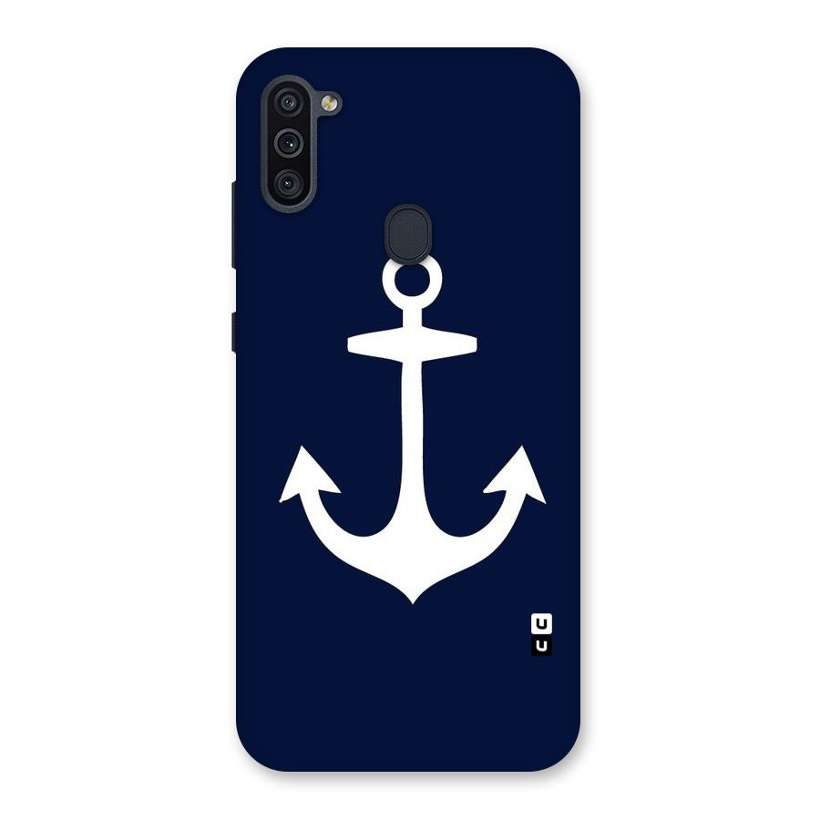 Stylish Anchor Design Back Case for Galaxy M11