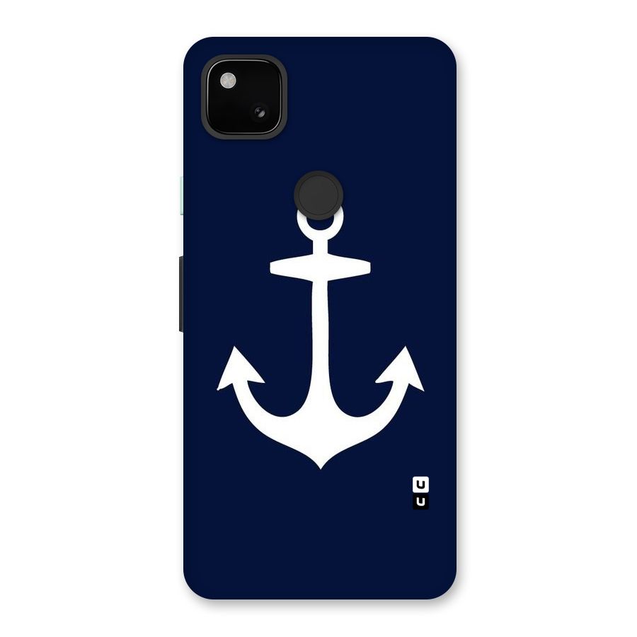 Stylish Anchor Design Back Case for Google Pixel 4a