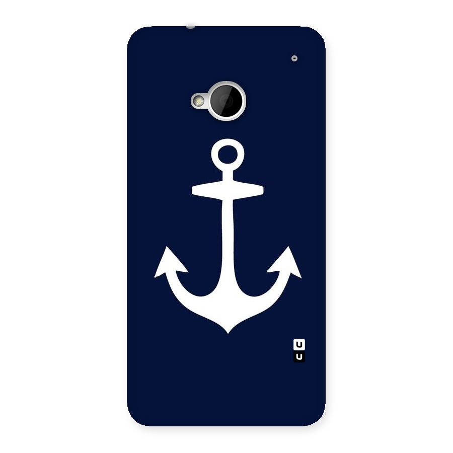 Stylish Anchor Design Back Case for HTC One M7