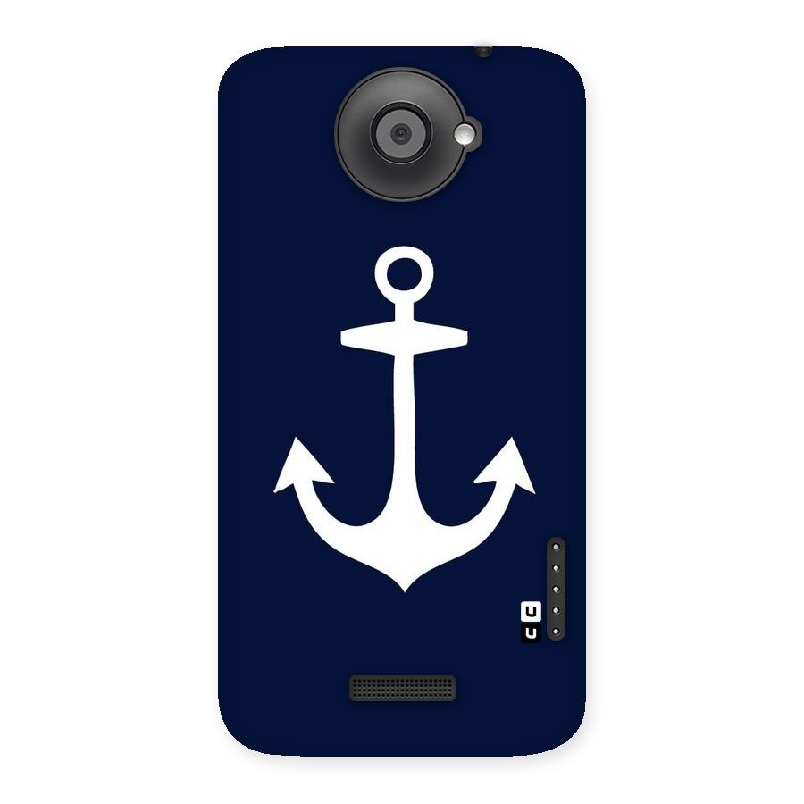 Stylish Anchor Design Back Case for HTC One X