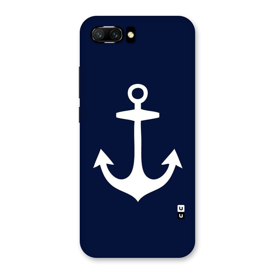 Stylish Anchor Design Back Case for Honor 10