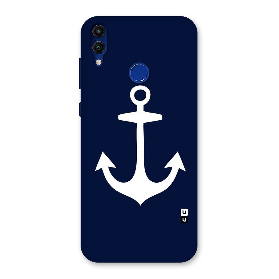 Stylish Anchor Design Back Case for Honor 8C