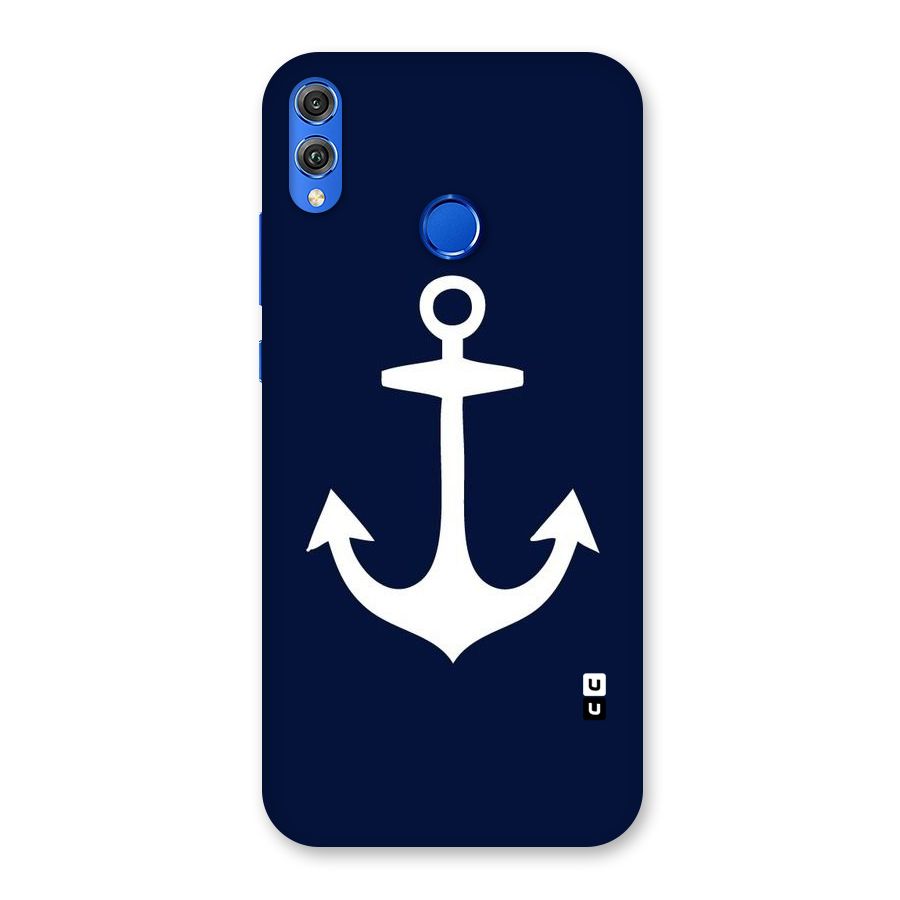 Stylish Anchor Design Back Case for Honor 8X