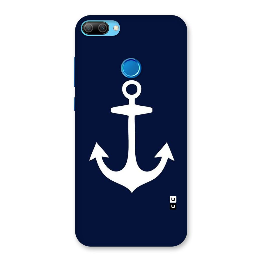 Stylish Anchor Design Back Case for Honor 9N