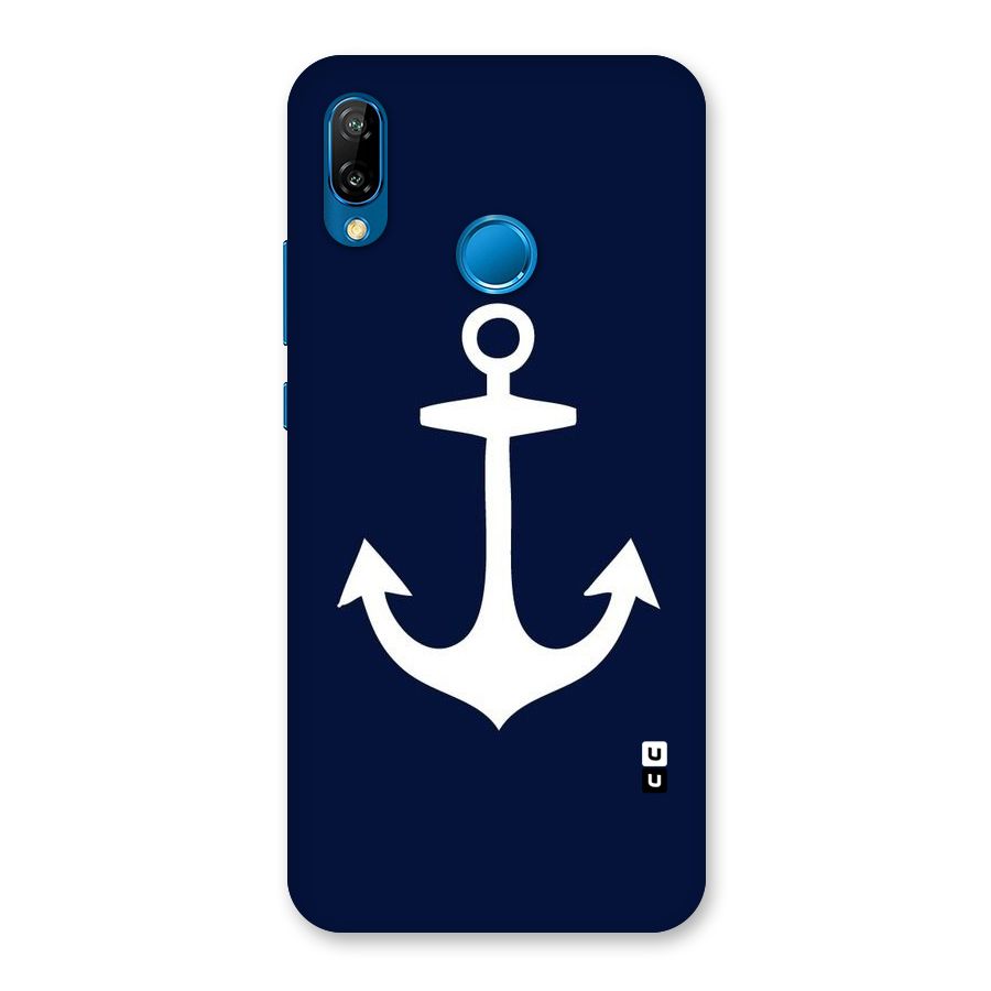 Stylish Anchor Design Back Case for Huawei P20 Lite