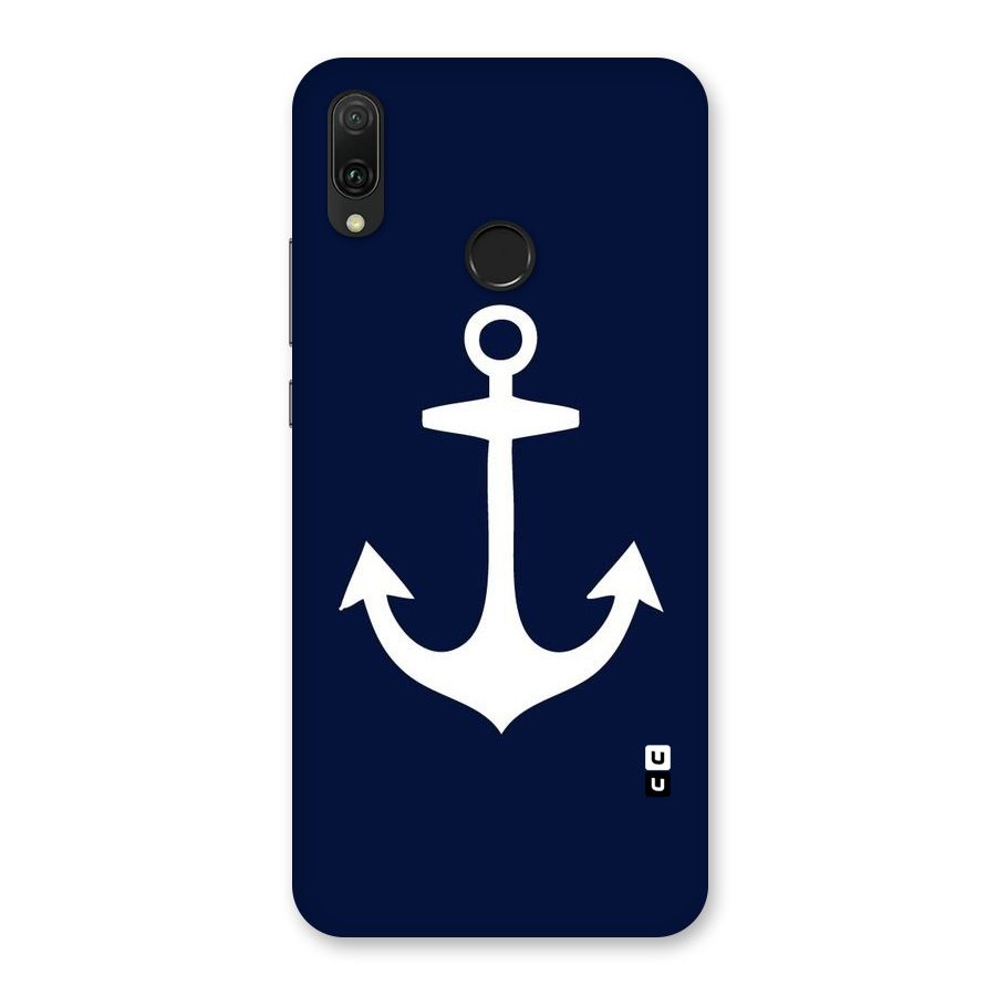Stylish Anchor Design Back Case for Huawei Y9 (2019)