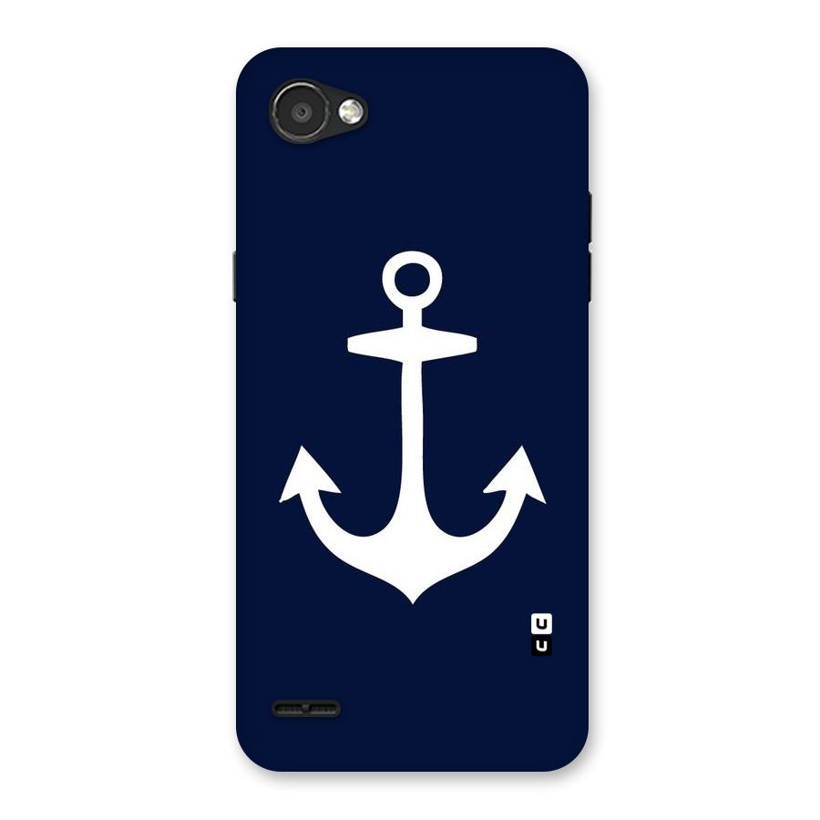 Stylish Anchor Design Back Case for LG Q6