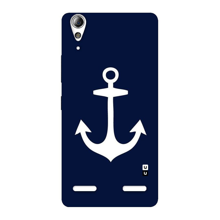 Stylish Anchor Design Back Case for Lenovo A6000 Plus