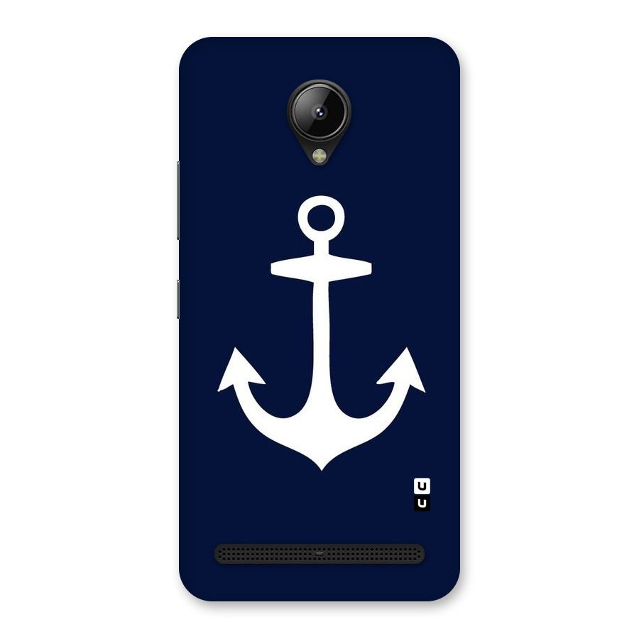 Stylish Anchor Design Back Case for Lenovo C2