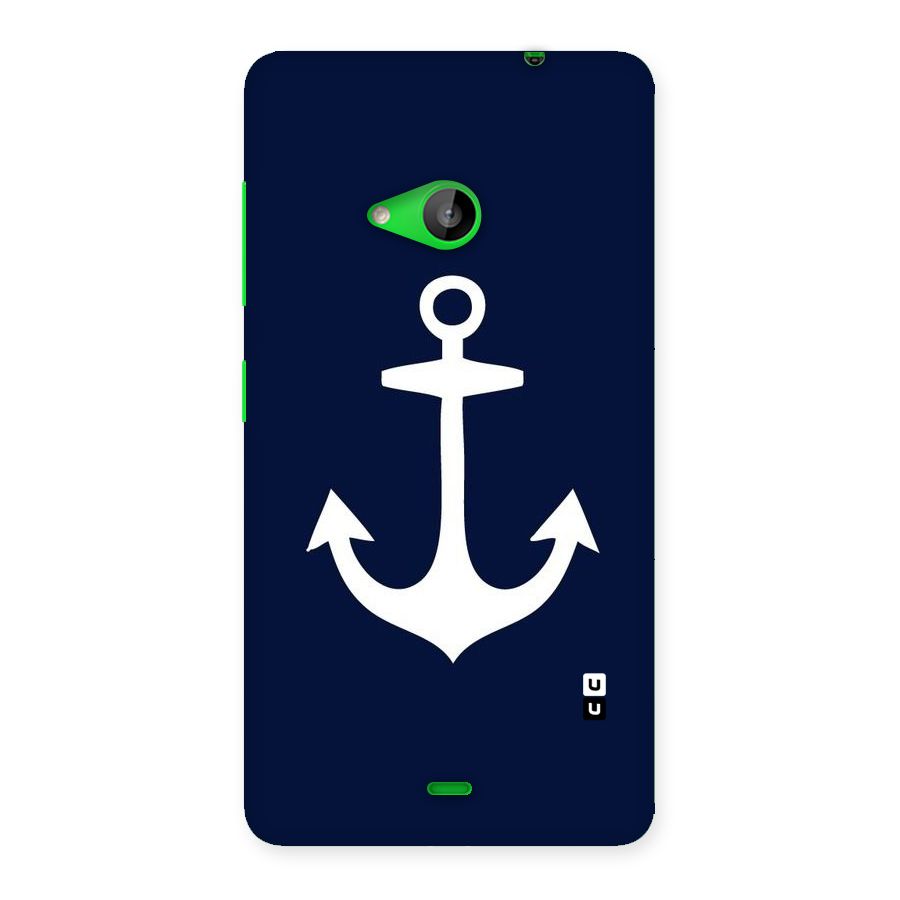 Stylish Anchor Design Back Case for Lumia 535