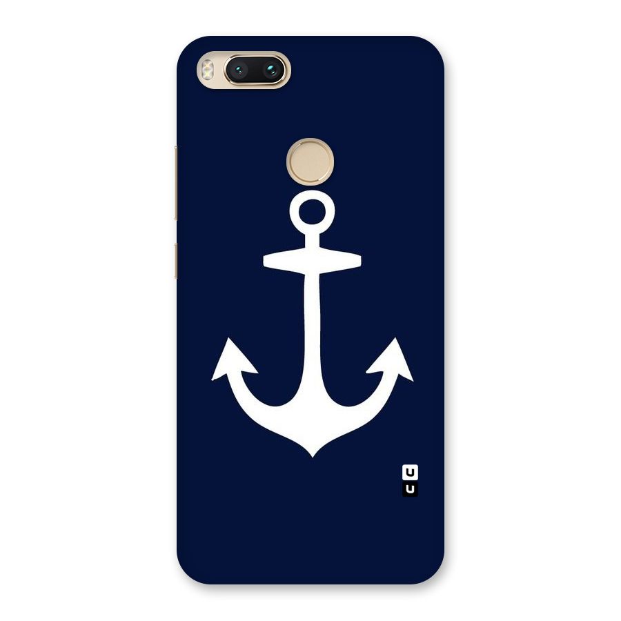 Stylish Anchor Design Back Case for Mi A1