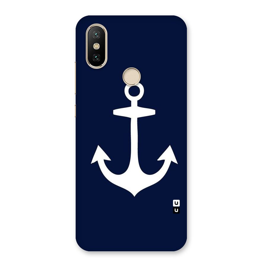 Stylish Anchor Design Back Case for Mi A2