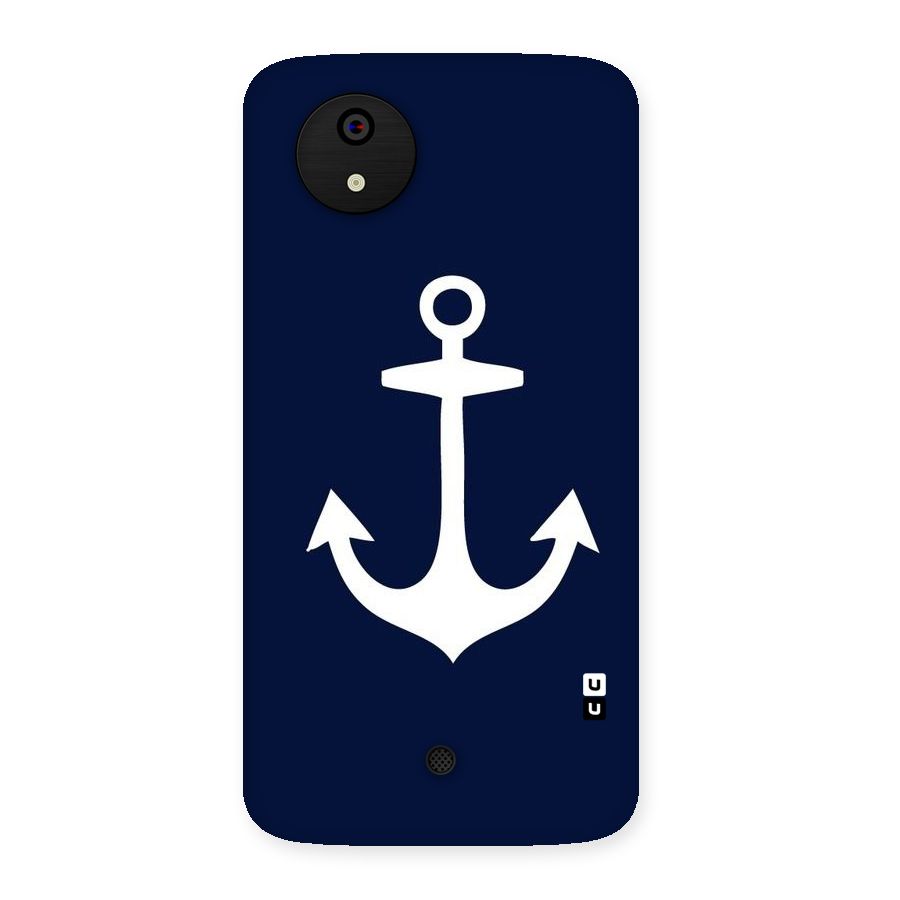 Stylish Anchor Design Back Case for Micromax Canvas A1