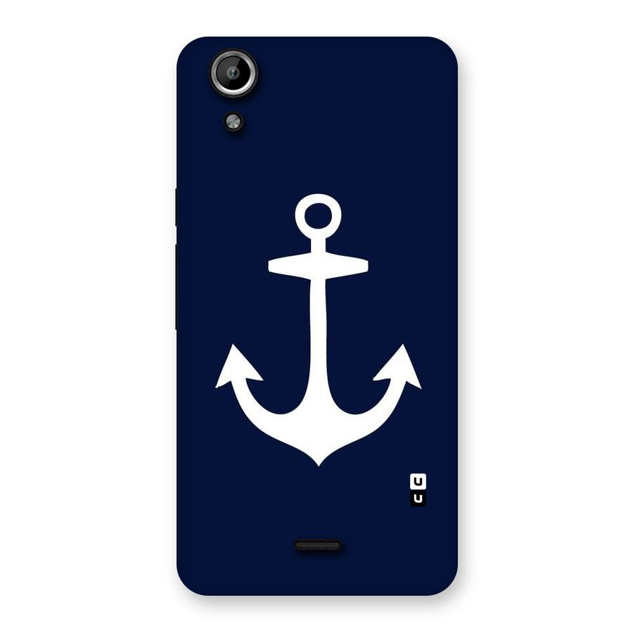 Stylish Anchor Design Back Case for Micromax Canvas Selfie Lens Q345