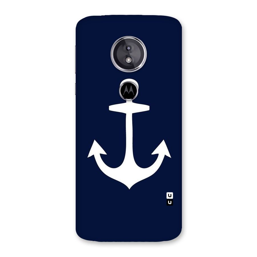 Stylish Anchor Design Back Case for Moto E5