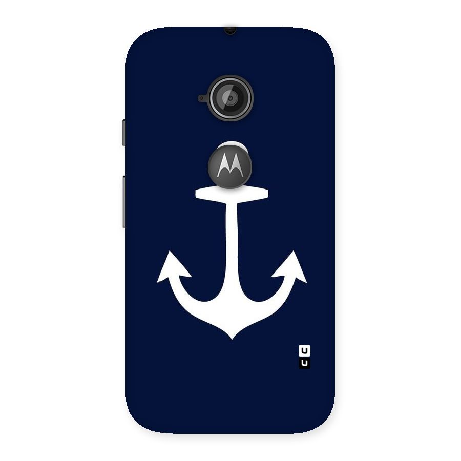 Stylish Anchor Design Back Case for Moto E 2nd Gen