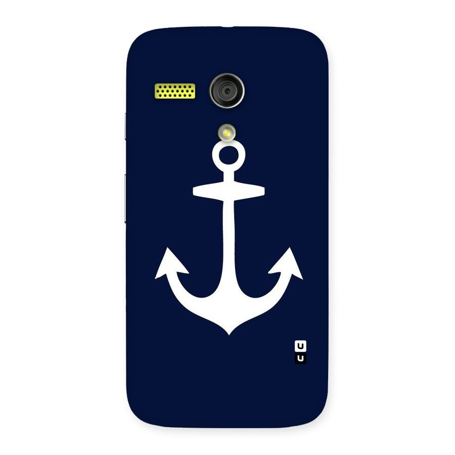 Stylish Anchor Design Back Case for Moto G