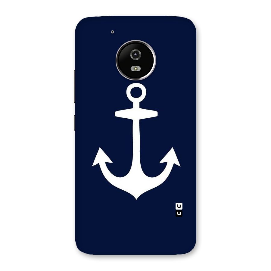 Stylish Anchor Design Back Case for Moto G5