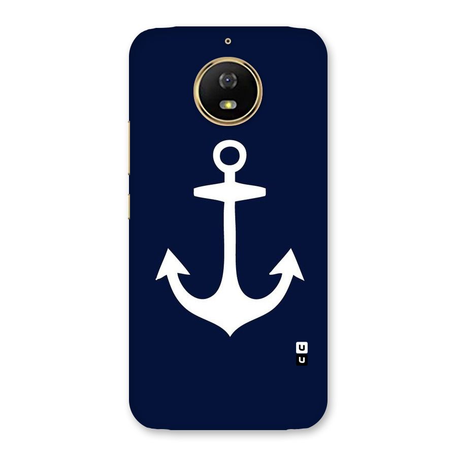 Stylish Anchor Design Back Case for Moto G5s