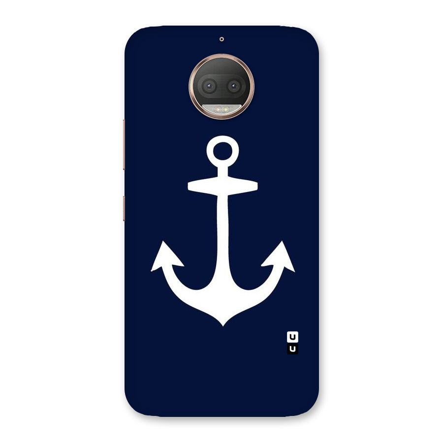 Stylish Anchor Design Back Case for Moto G5s Plus