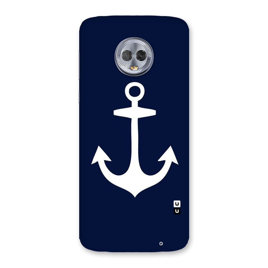 Stylish Anchor Design Back Case for Moto G6 Plus