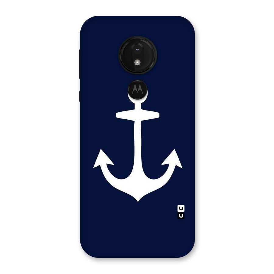 Stylish Anchor Design Back Case for Moto G7 Power