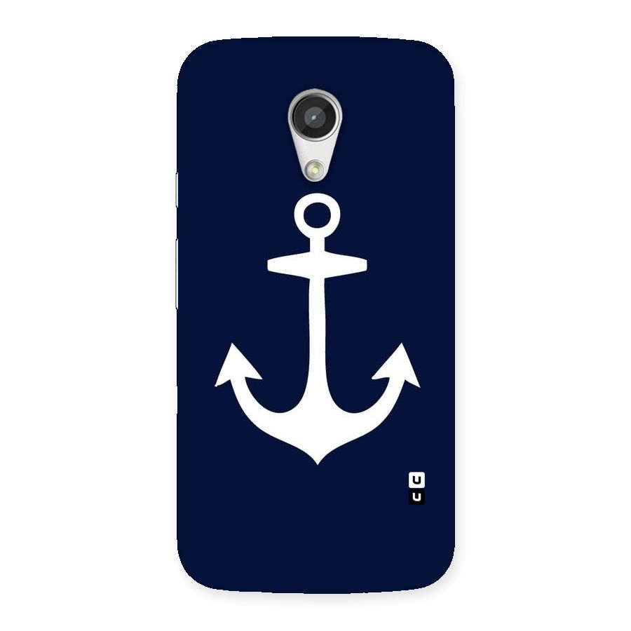 Stylish Anchor Design Back Case for Moto G 2nd Gen