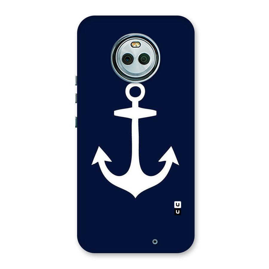 Stylish Anchor Design Back Case for Moto X4