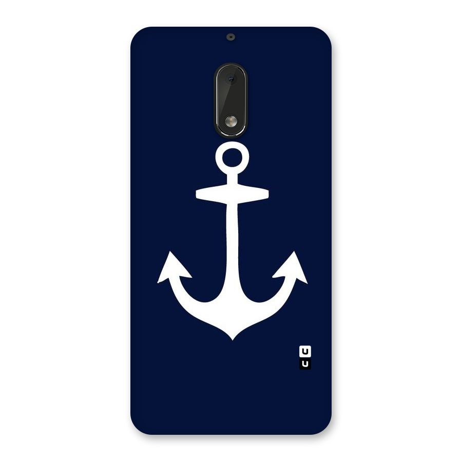 Stylish Anchor Design Back Case for Nokia 6