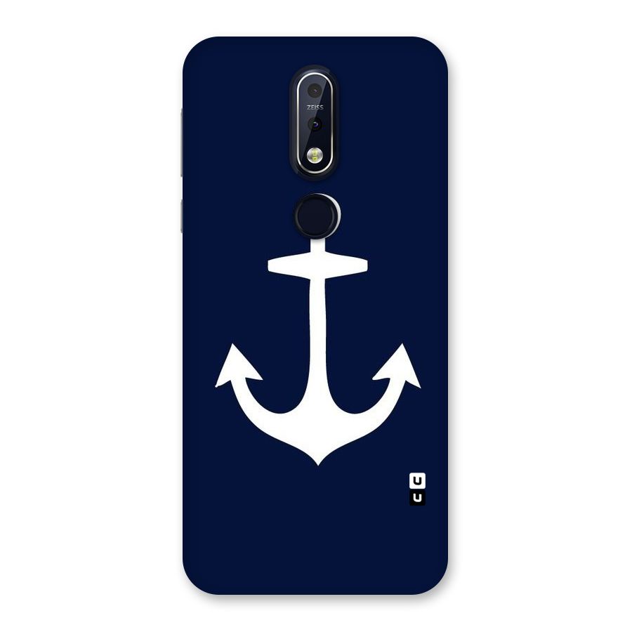 Stylish Anchor Design Back Case for Nokia 7.1