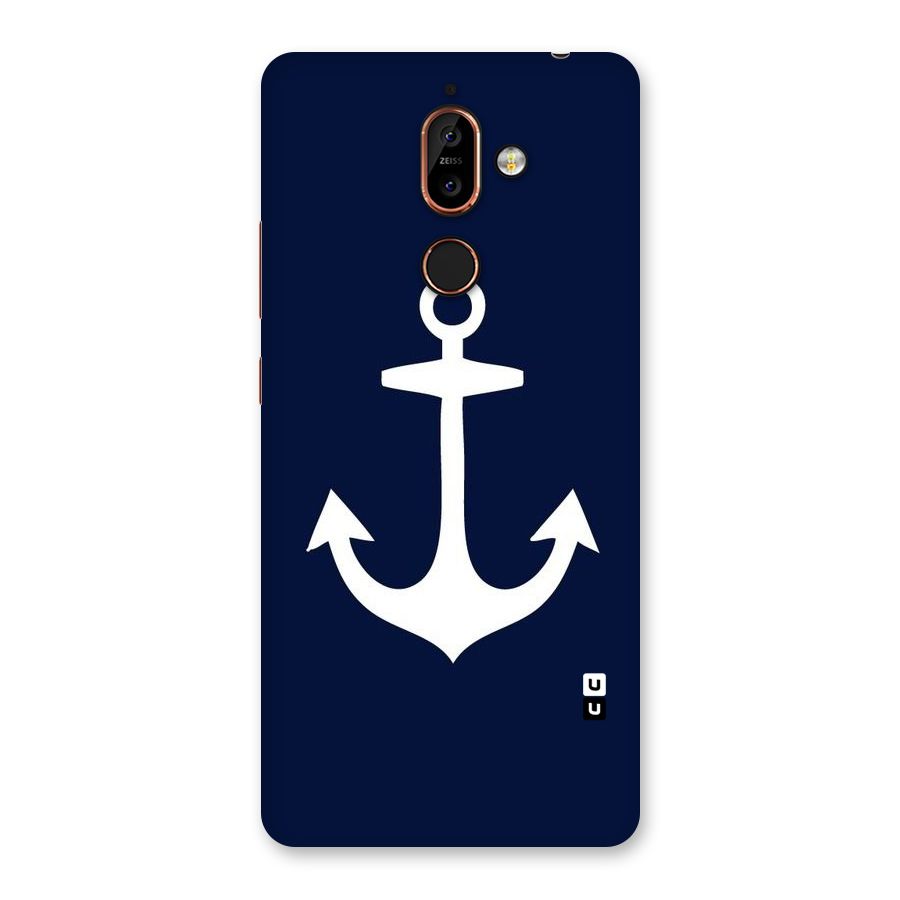Stylish Anchor Design Back Case for Nokia 7 Plus