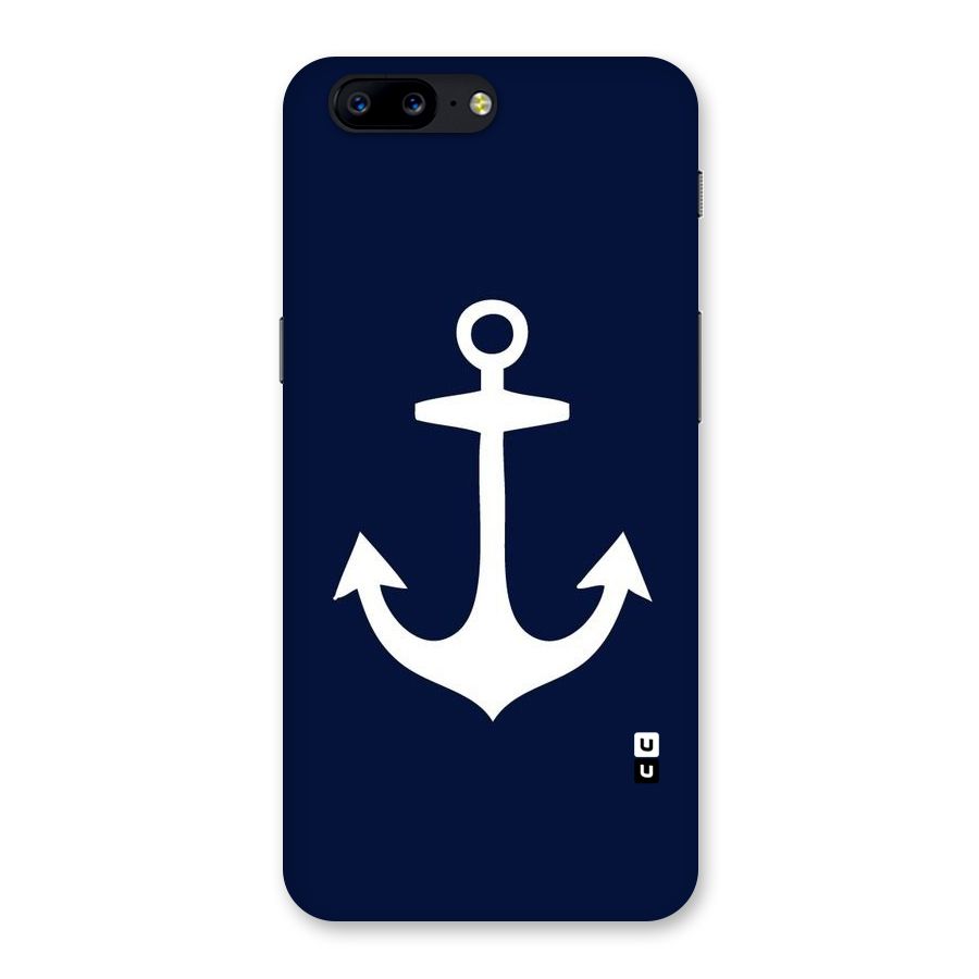 Stylish Anchor Design Back Case for OnePlus 5