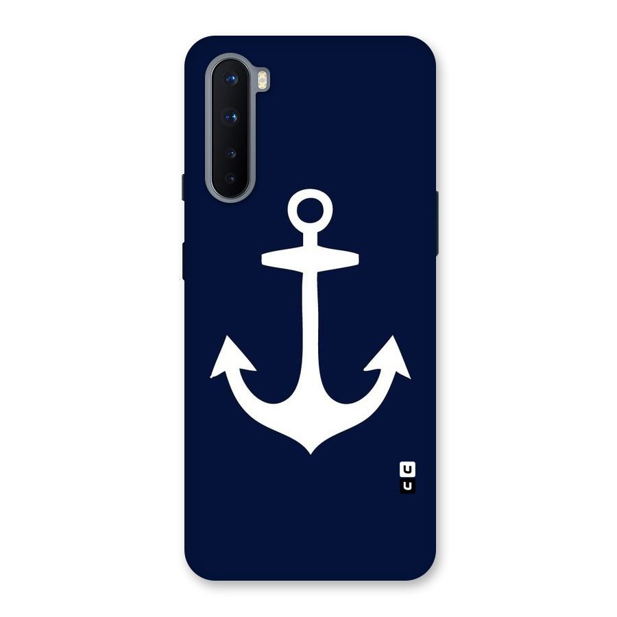 Stylish Anchor Design Back Case for OnePlus Nord