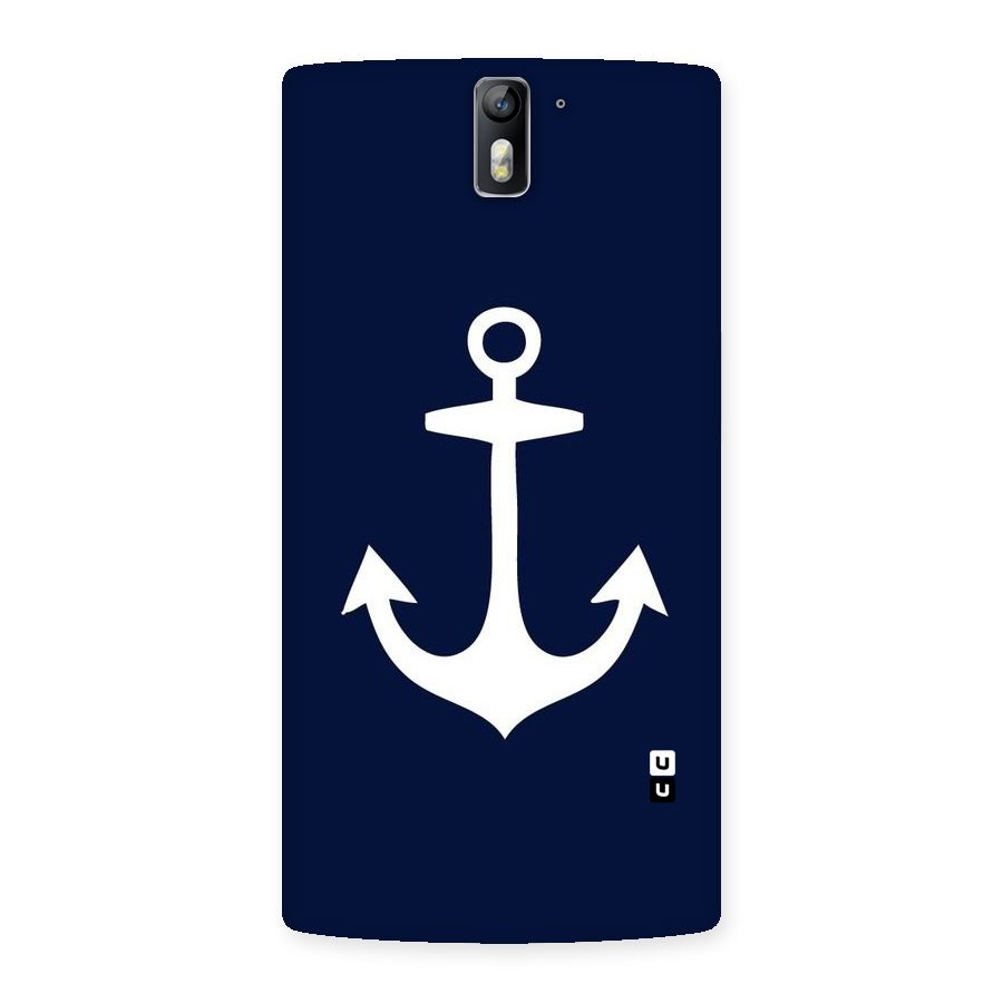 Stylish Anchor Design Back Case for One Plus One