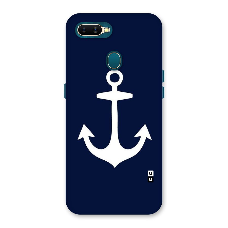 Stylish Anchor Design Back Case for Oppo A11k