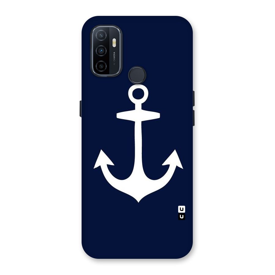 Stylish Anchor Design Back Case for Oppo A32