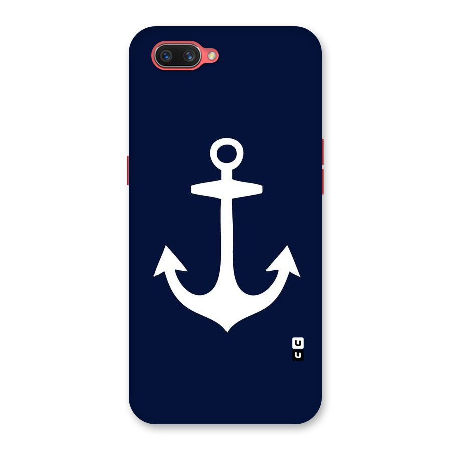 Stylish Anchor Design Back Case for Oppo A3s