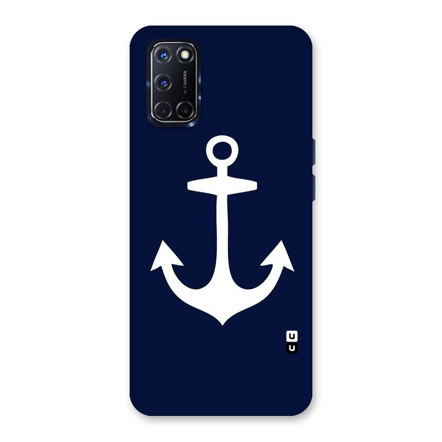 Stylish Anchor Design Back Case for Oppo A52