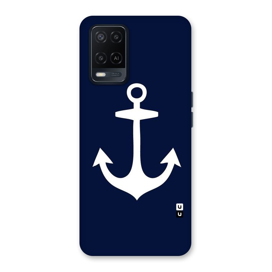 Stylish Anchor Design Back Case for Oppo A54