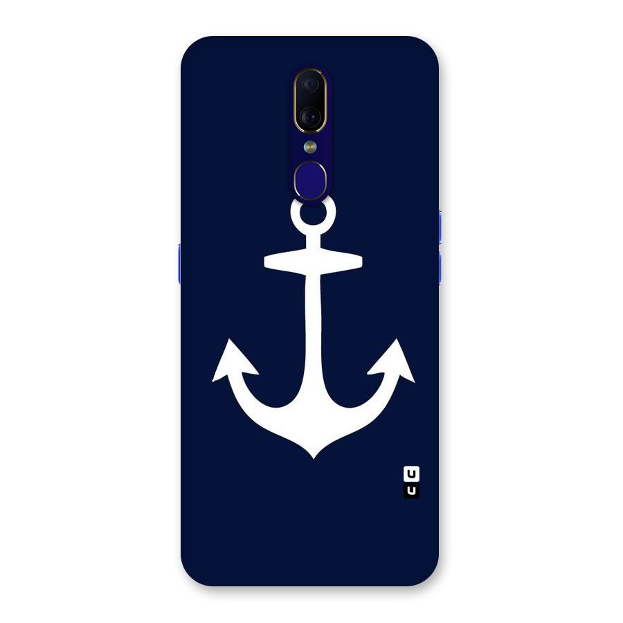 Stylish Anchor Design Back Case for Oppo A9